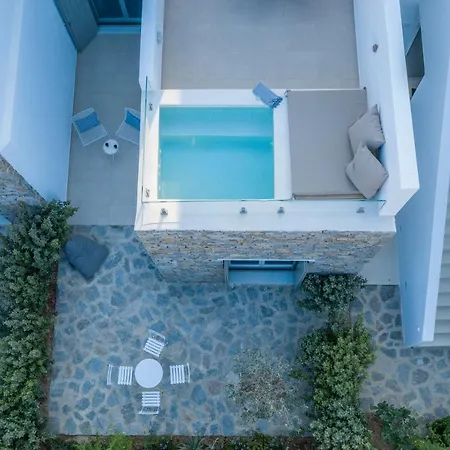 Citadela Paros Molos - Beachfront Maisonette With Plunge Pool Exterior photo